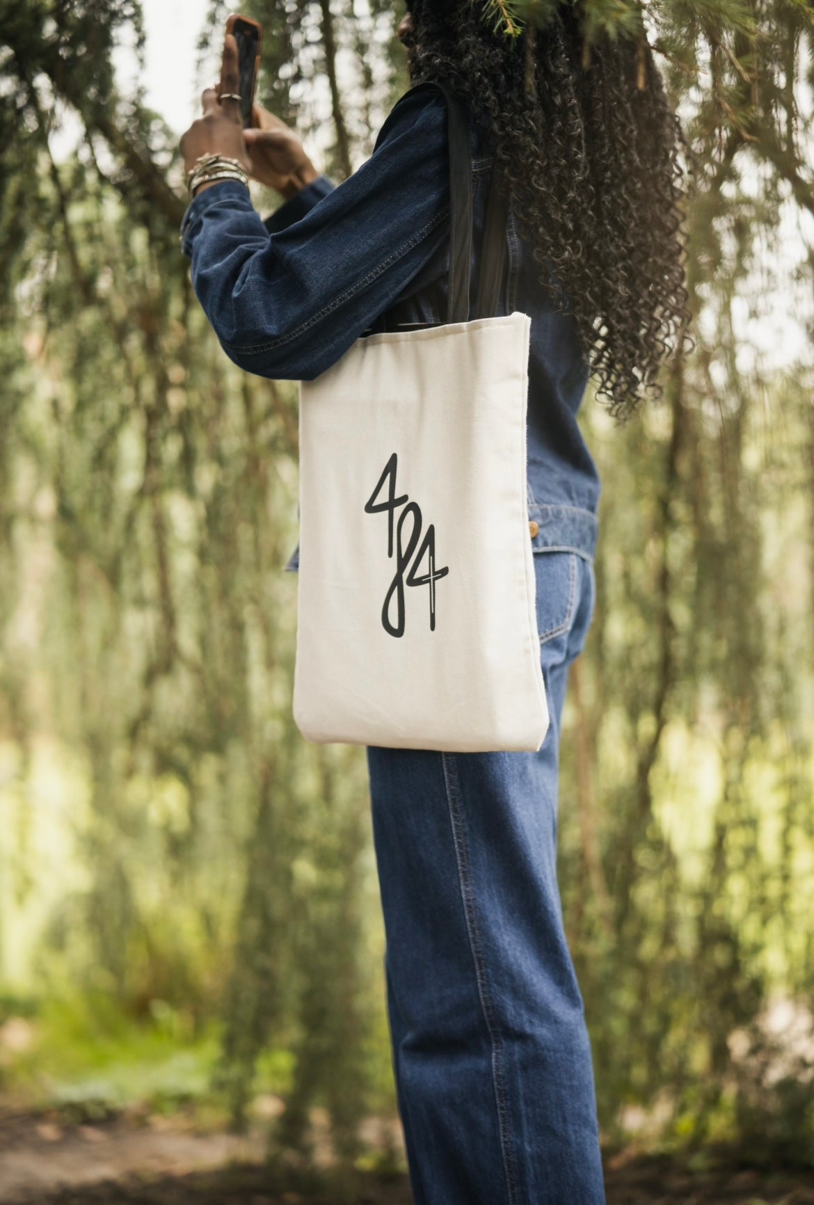 protected by His promises tote bag